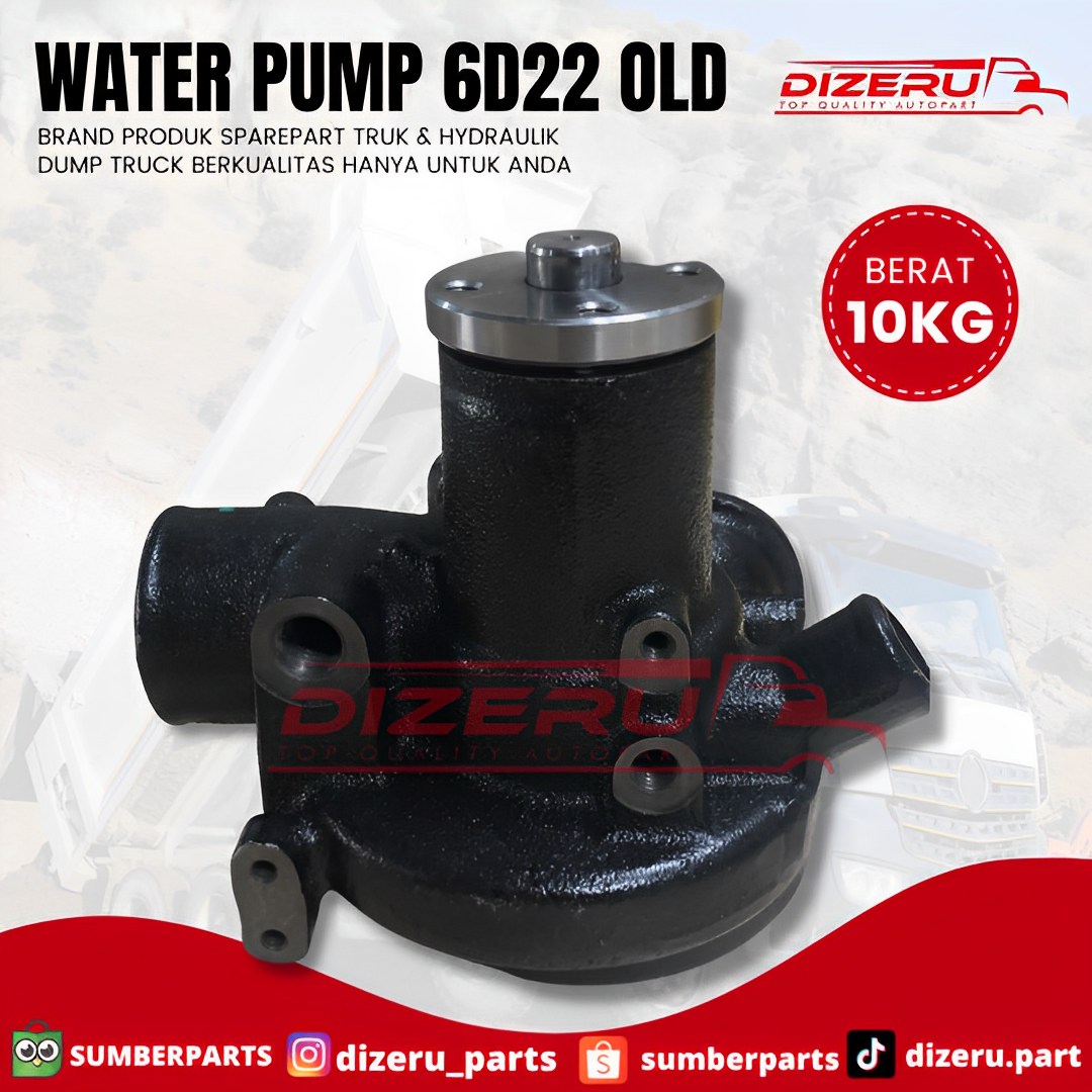 Water Pump 6D22 Old